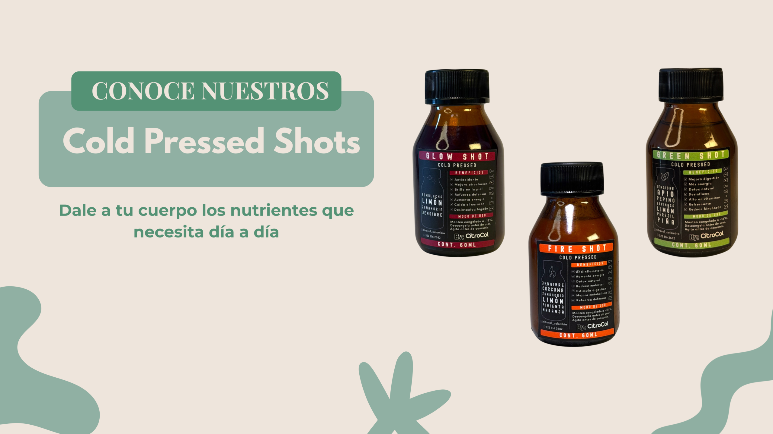 cold pressed shots